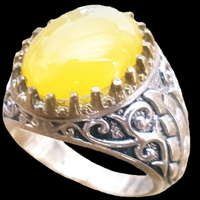 انگشتر نقره مردانه مدل P2300