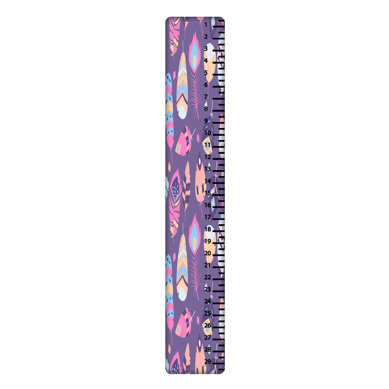 خط کش 30 سانتی متر طرح پر کد 1034