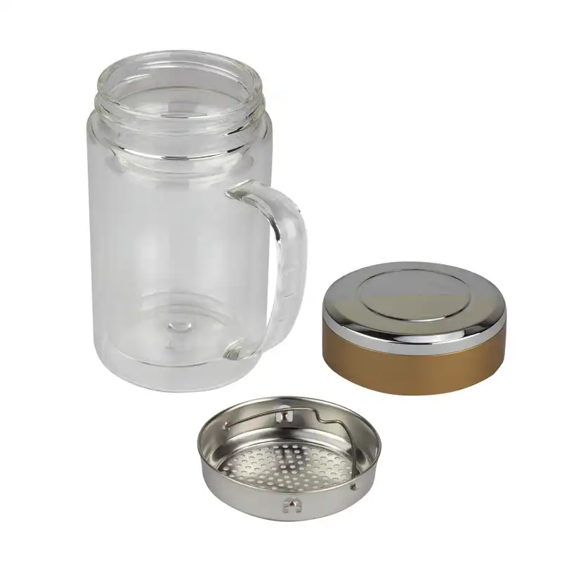 لیوان دمنوش ساز مدل گل کد 6612