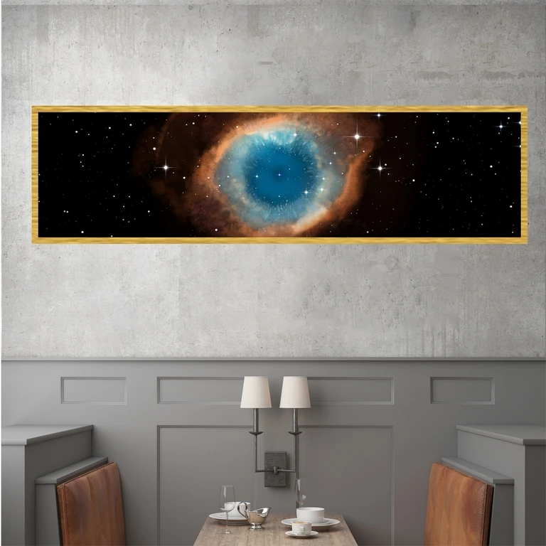 تابلو بکلیت طرح نجوم و کهکشان مدل کشیده T-7810