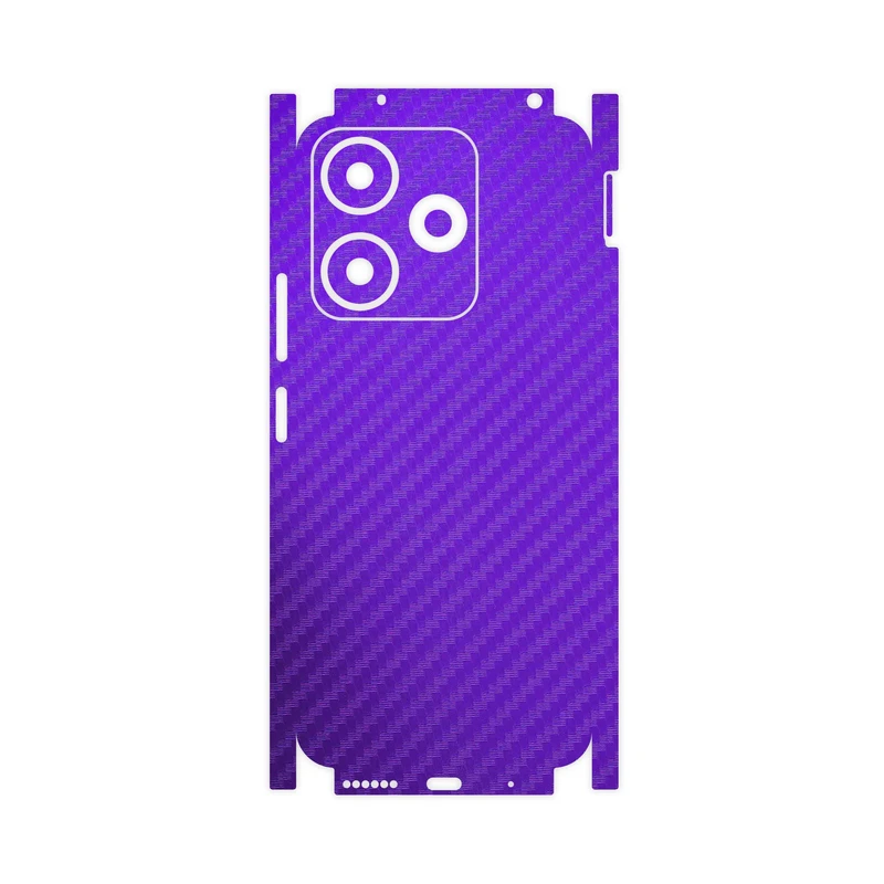 برچسب پوششی ماهوت مدل Purple-Fiber-FullSkin مناسب برای گوشی موبایل شیائومی Redmi 13x