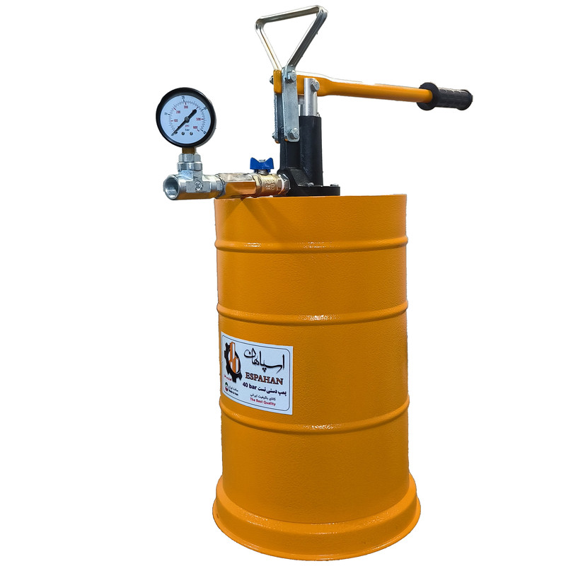 دستگاه تست لوله آب اسپاهان تکنیک مدل 40bar