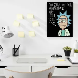تابلو شاسی مدل Rick and Morty کد S-5057