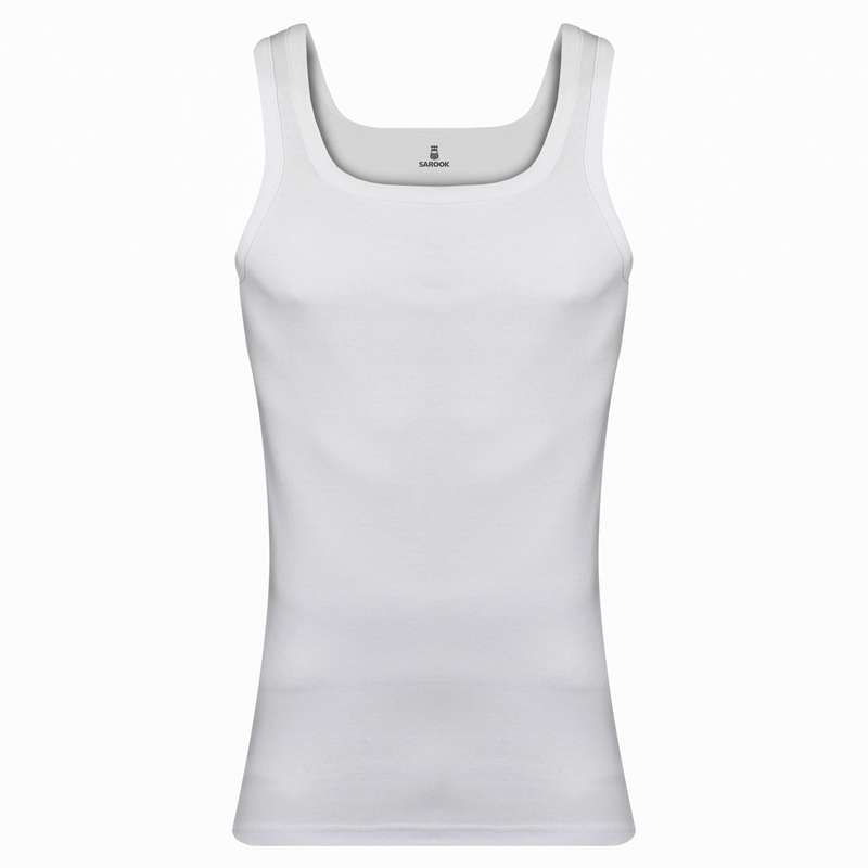  زیرپوش مردانه ساروک مدل V رنگ سفید