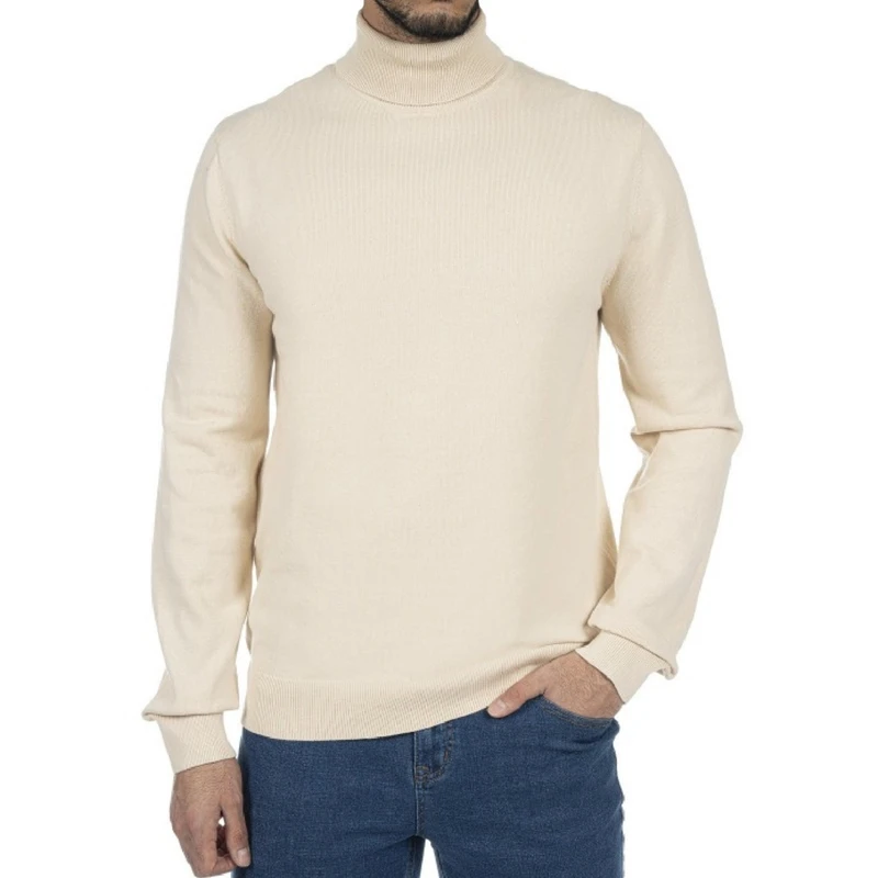 پلیور یقه اسکی مردانه جوتی جینز مدل بیسیک کد 1221194