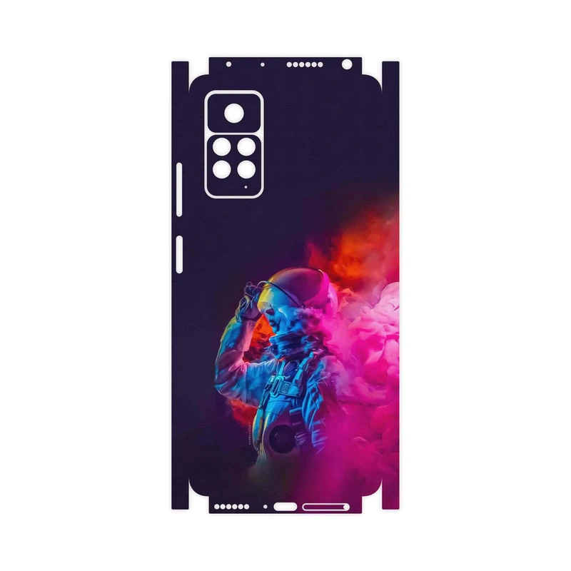 برچسب پوششی ماهوت مدل Smoke Rainbow Digital Art 1-FullSkin مناسب برای گوشی موبایل شیائومی Redmi Note 11 Pro
