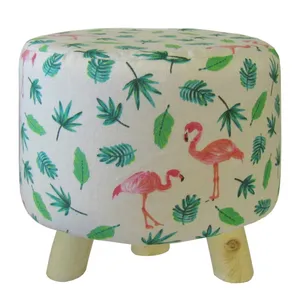 پاف هوم اند لایف مدل آراشید S طرح فلامینگو و برگ