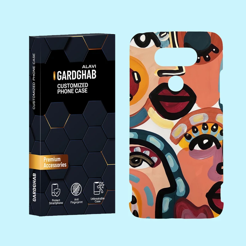 کاور گارد قاب علوی مدل هنری مناسب برای گوشی موبایل ال جی G5