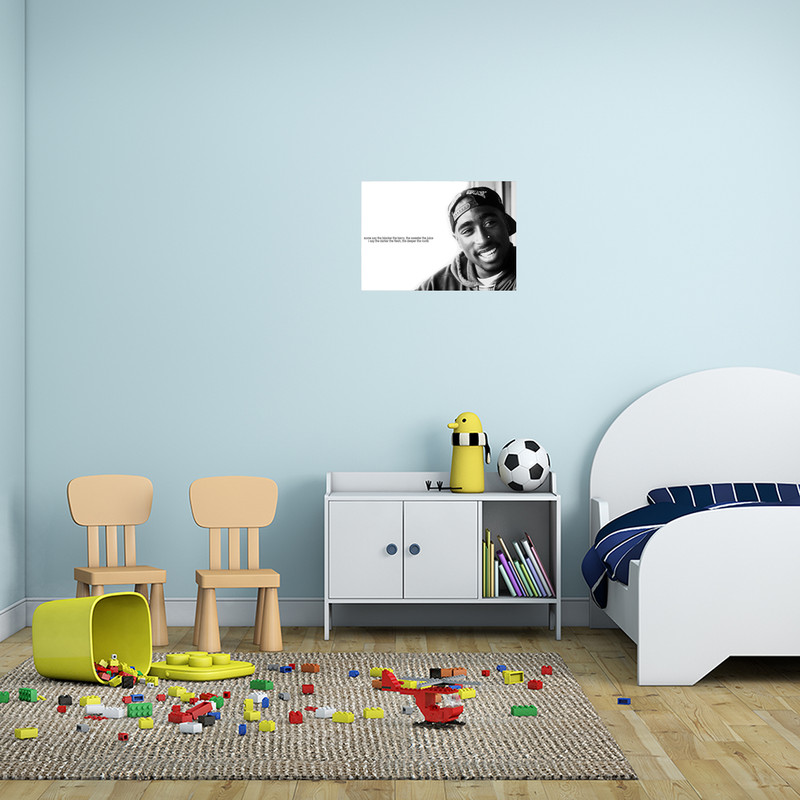 پوستر طرح توپاک کد 0125