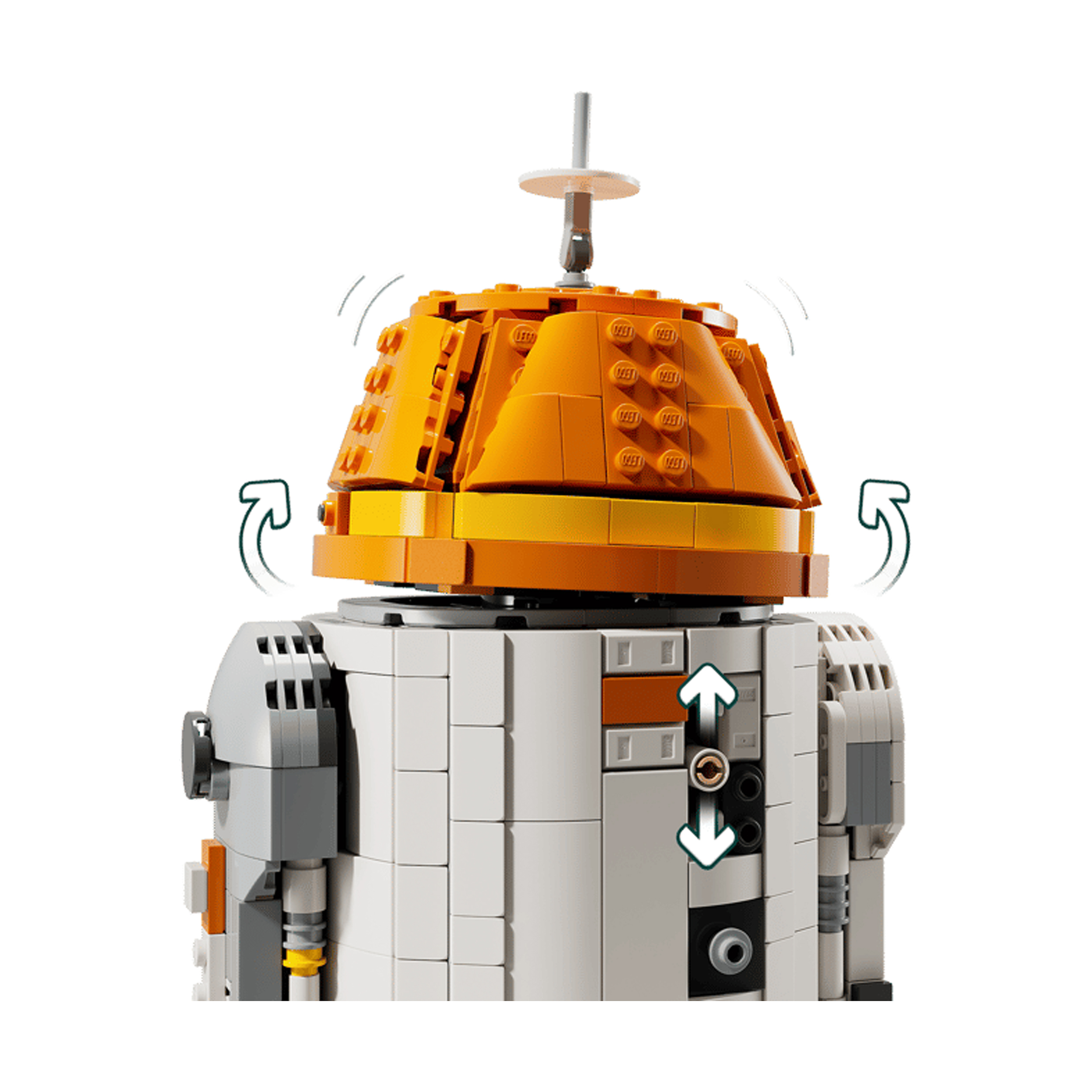 لگو 1039 تکه سری Star Wars مدل Chopper C1-10P Astromech Droid کد 75416 لگو 1039 تکه سری Star Wars مدل Chopper C1-10P Astromech Droid کد 75416