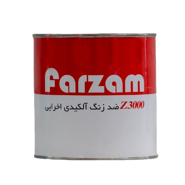 ضد زنگ قرمز فرزام کد 620 حجم 1.300 لیتر