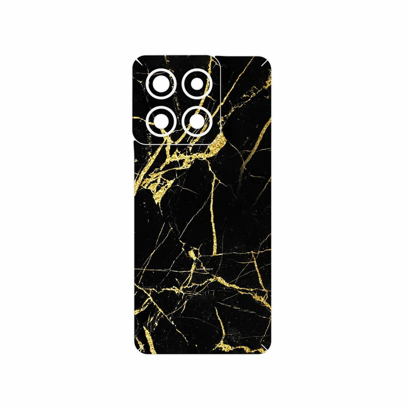 برچسب پوششی ماهوت مدل Graphite_Gold_Marble مناسب برای گوشی موبایل موتورولا Edge 60 Pro