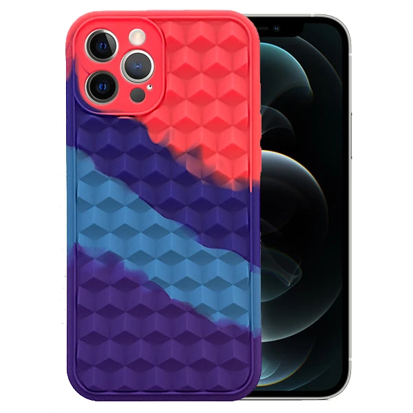 کاور مدل سیلیکونی طرح آبرنگی کد A4233 مناسب برای گوشی موبایل اپل iPhone 12 Pro Max