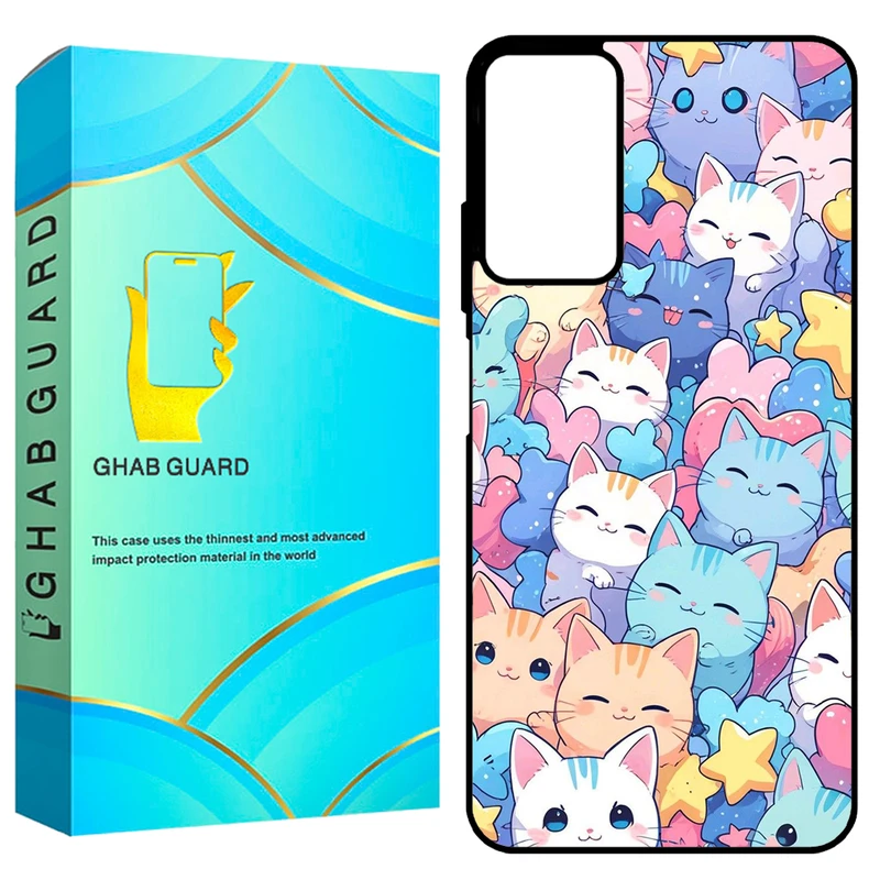 کاور قاب گارد طرح گربه مدل GCHPN11P مناسب برای گوشی موبایل شیائومی  Redmi Note 11 Pro 4G / Redmi Note 11 Pro 5G / Redmi Note 12 Pro 4G