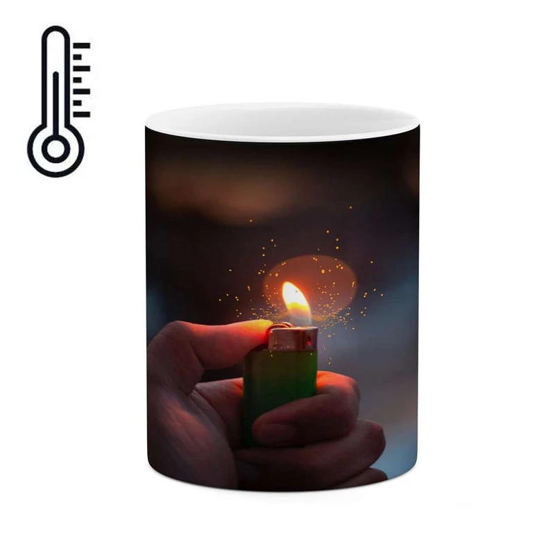 ماگ حرارتی کاکتی مدل فندک کد mgh16708