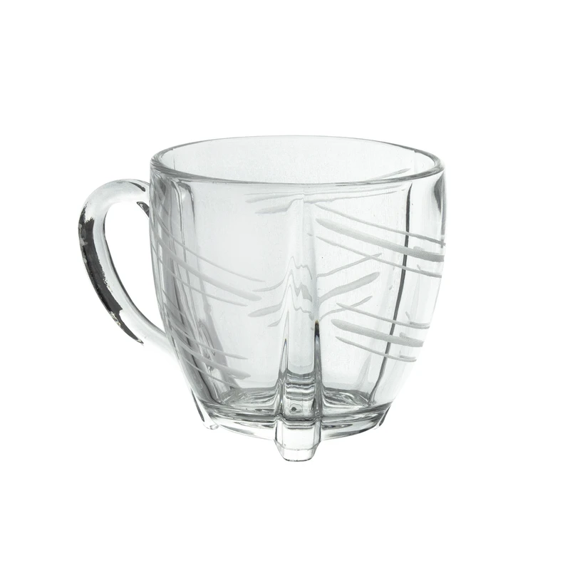 فنجان والتر گلس مدل سلتیک طرح خطی بسته 6 عددی 