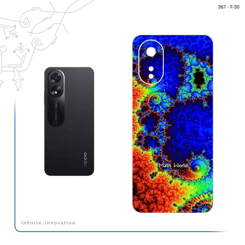 برچسب پوششی ماهوت مدل Mathematical Geometric Shape 5 مناسب برای گوشی موبایل اپو A38