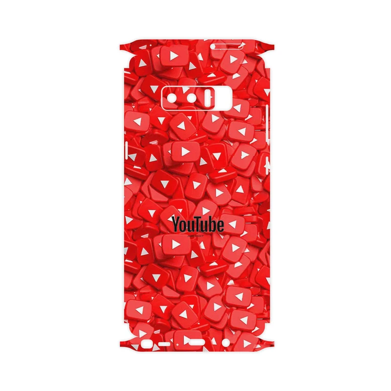 برچسب پوششی ماهوت مدل Youtube-FullSkin مناسب برای گوشی موبایل سامسونگ Galaxy Note 8