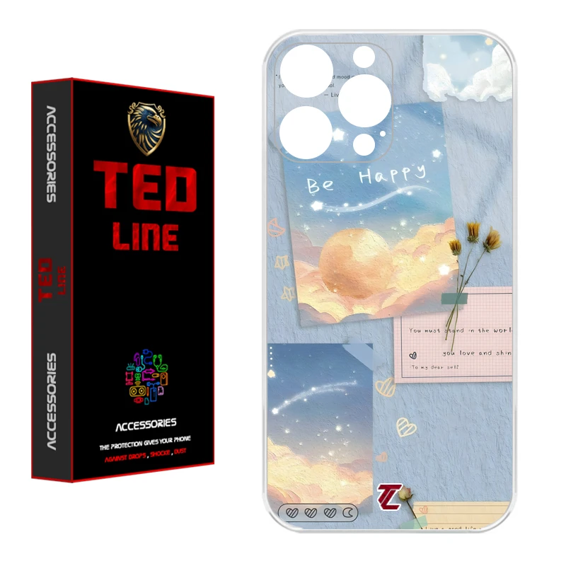 کاور تد لاین طرح کلاژ هنری کد 1127 مناسب برای گوشی موبایل اپل Iphone 12 Pro Max