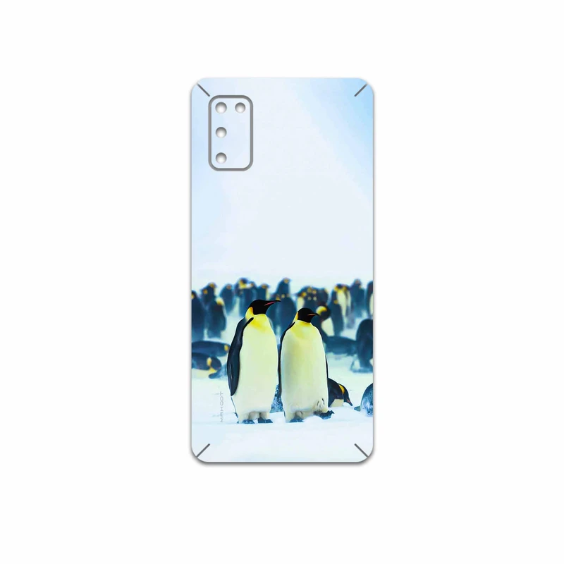 برچسب پوششی ماهوت مدل Penguin مناسب برای گوشی موبایل سامسونگ Galaxy A41