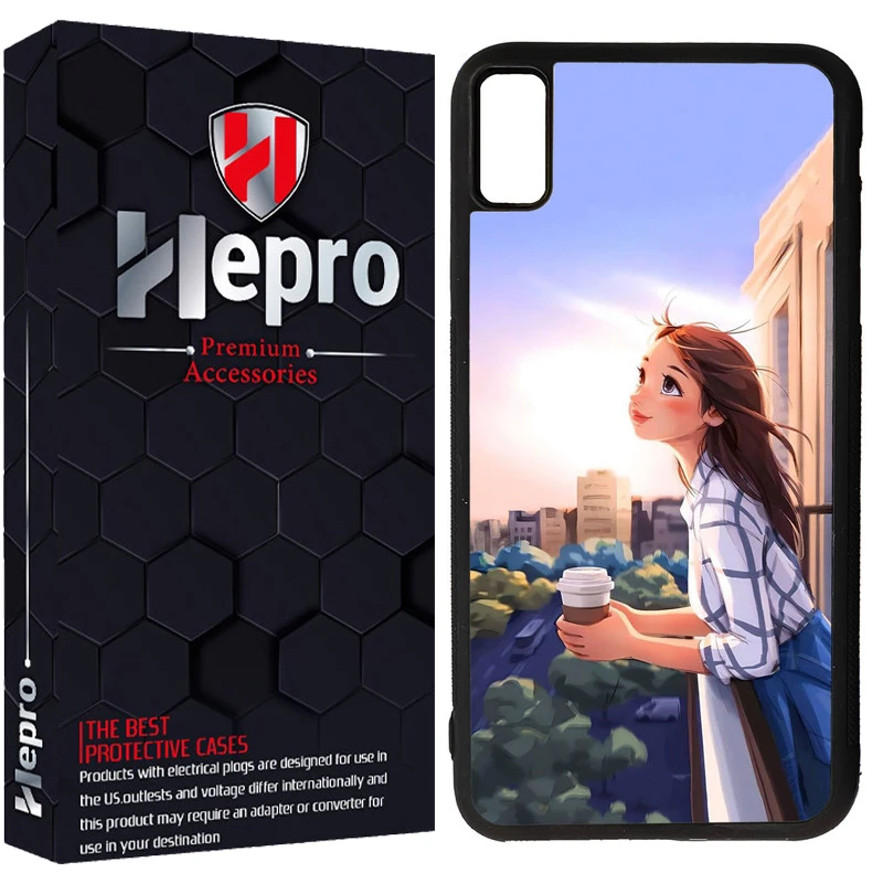 کاور هپرو طرح فانتزی مدل TPU مناسب برای گوشی موبایل اپل IPHONE X / XS