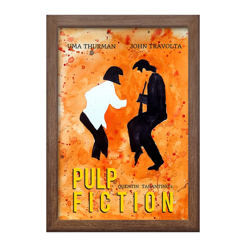 تابلو خندالو طرح پالپ فیکشن (Pulp Fiction) کد F11359
