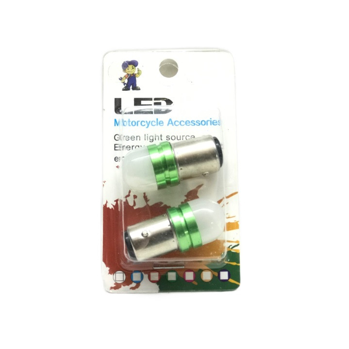 لامپ چراغ خطر موتورسیکلت مدل GN1 مجموعه دو عددی