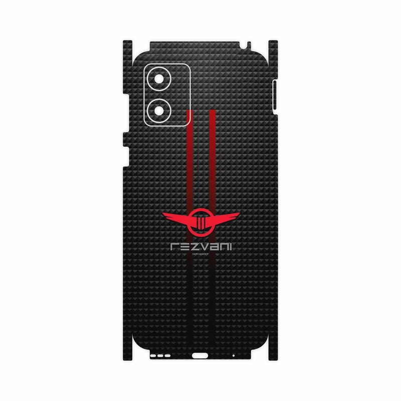 برچسب پوششی ماهوت مدل Rezvani Motors-FullSkin مناسب برای گوشی موبایل موتورولا Moto E13