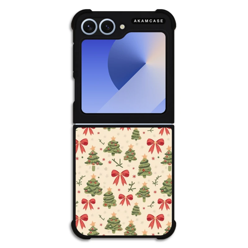 کاور آکام مدل AMC-WSGZFLIP6-CHRISTMAS-24 مناسب برای گوشی موبایل سامسونگ Galaxy Z Flip 6
