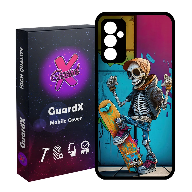 کاور گارد ایکس طرح اسکلت مدل Glass10603 مناسب برای گوشی موبایل سامسونگ Galaxy A55 / A55 5G