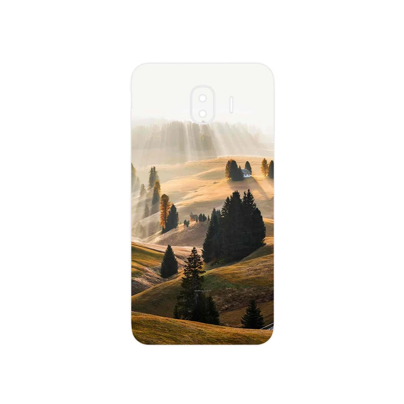 برچسب پوششی ماهوت مدل Foggy Plain مناسب برای گوشی موبایل سامسونگ Galaxy J4