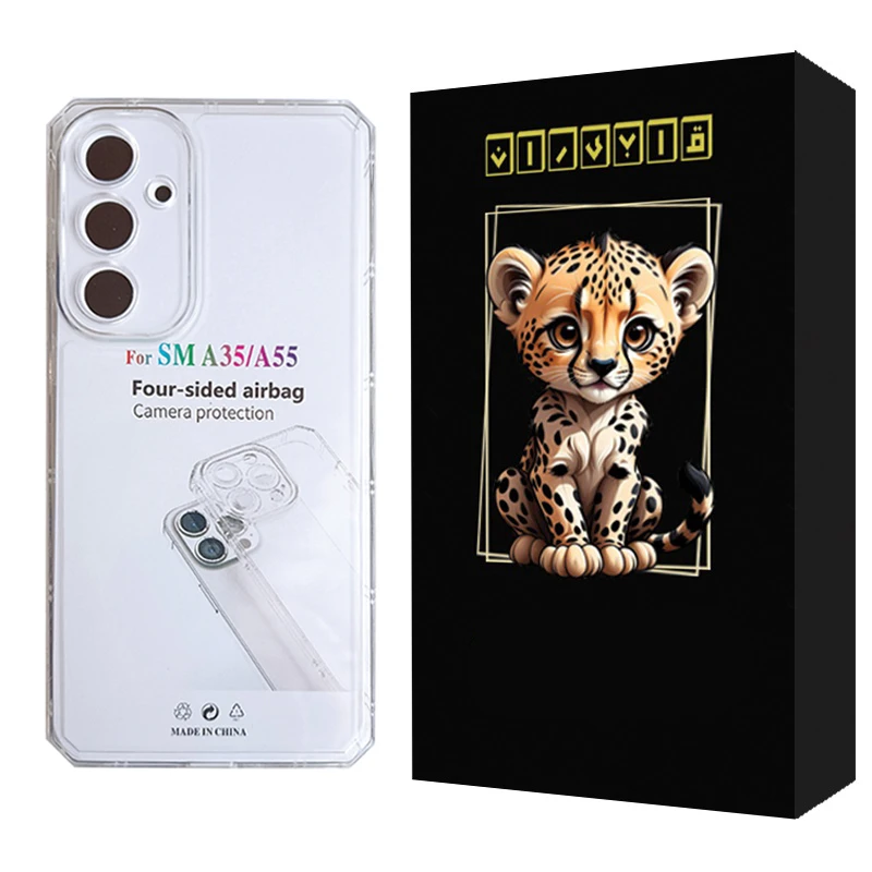 کاور قاب ایران مدل شفاف 1 مناسب برای گوشی موبایل سامسونگ Galaxy A55