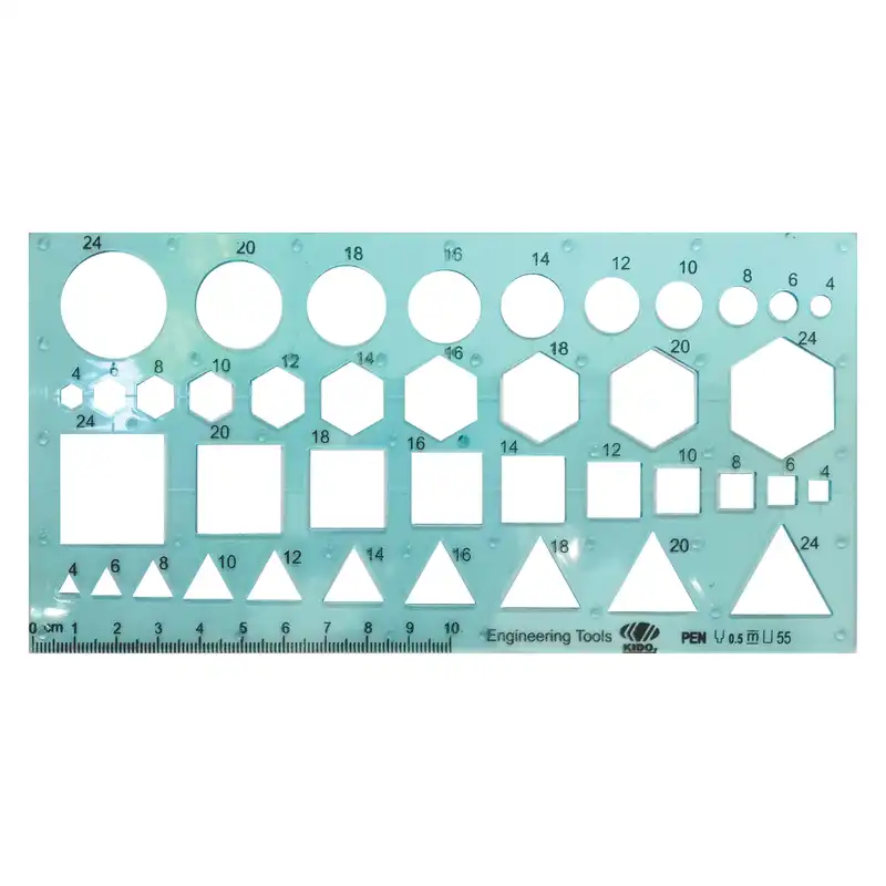 شابلون کیدوز مدل اشکال هندسی