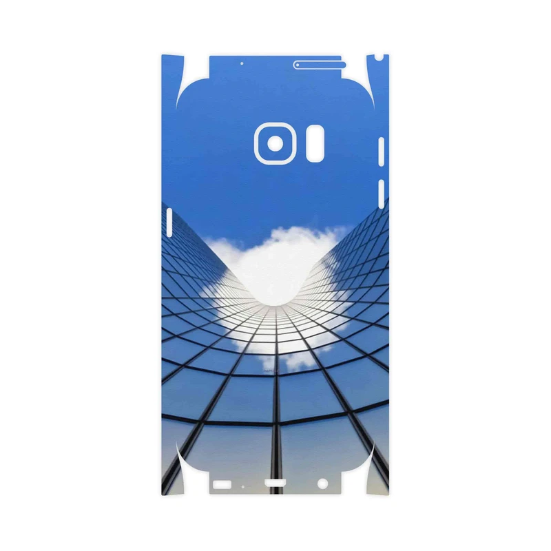 برچسب پوششی ماهوت مدل Glass skyscraper-FullSkin مناسب برای گوشی موبایل سامسونگ Galaxy S7