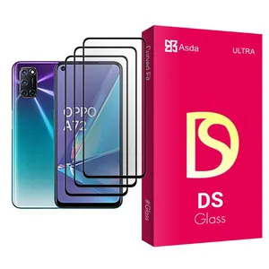 Asda DS Glass MIX003 Screen Protector For Oppo A72 Pack Of 3