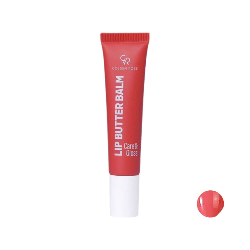 بالم لب گلدن رز مدل Care & Gloss رنگ Peachy Glow شماره 07 حجم 13.5 میلی لیتر 