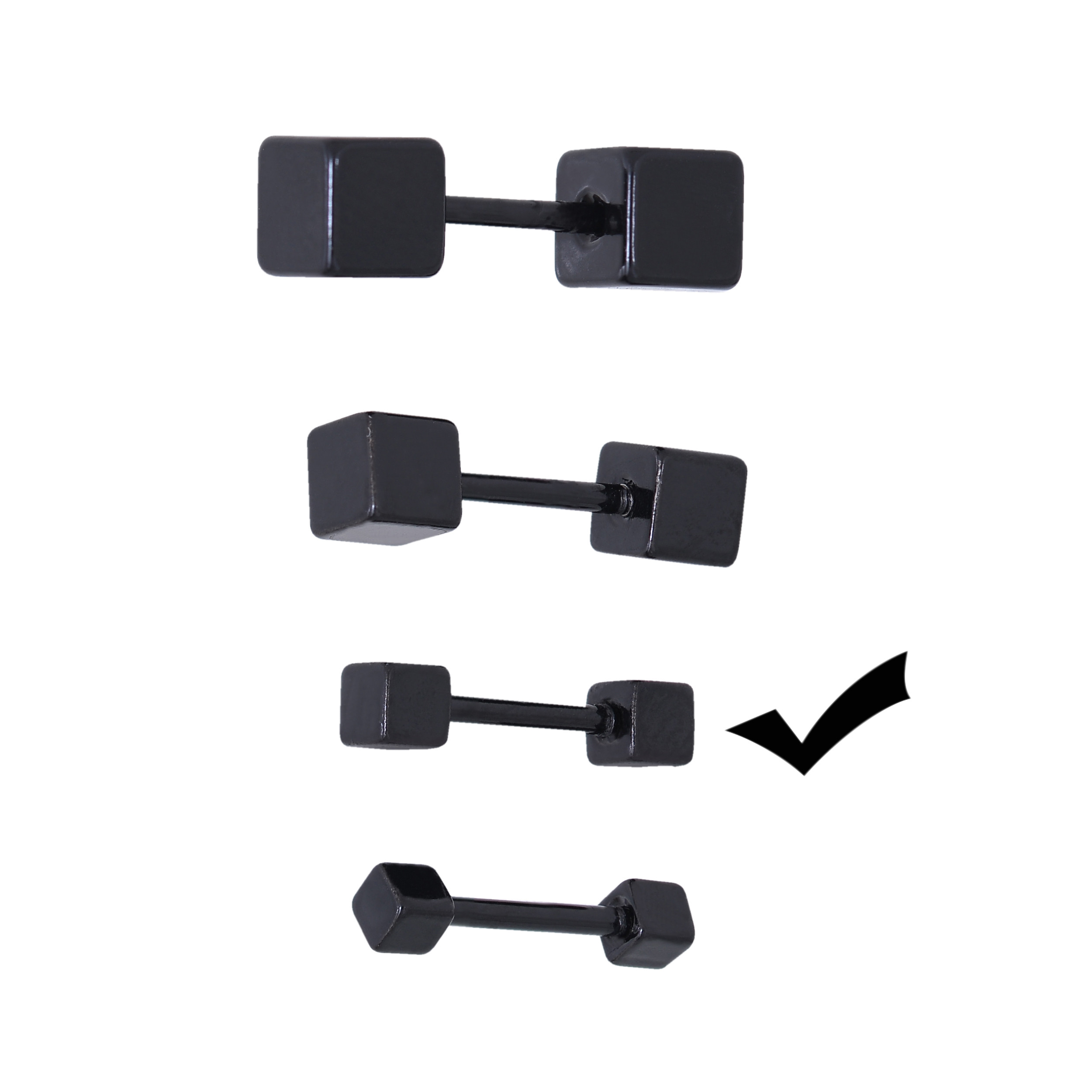 پیرسینگ گوش زنانه پایتخت مدل PS876 پیرسینگ گوش زنانه پایتخت مدل PS876