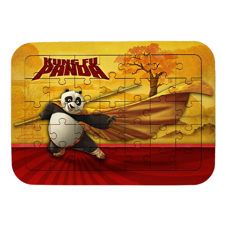 پازل 35 تکه مدل پاندا مونگ فو کار کد 25