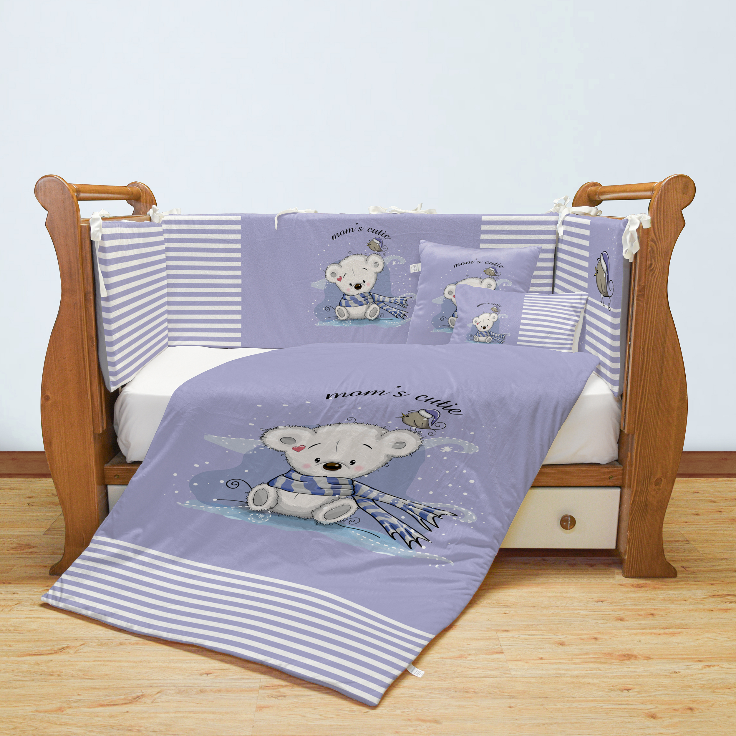 سرویس روتختی 7 تکه کودک مامزکیوتی مدل کوآلا SK47