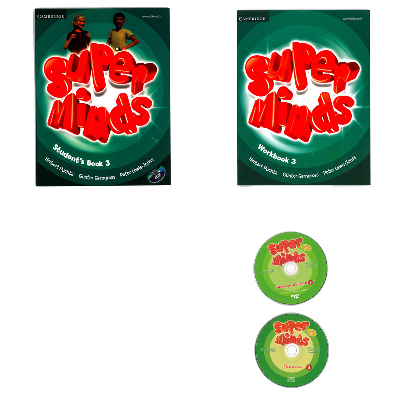 کتاب Super Minds 3 اثر Herbert Puchta انتشارات کمبریج 2 جلدی