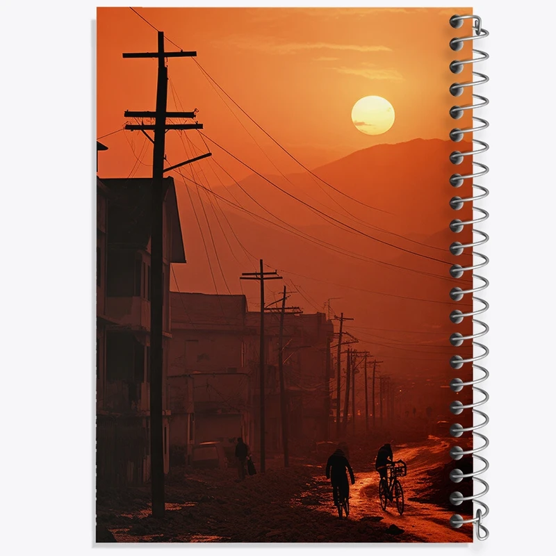 دفتر نت موسیقی 50 برگ خندالو مدل غروب کد F489