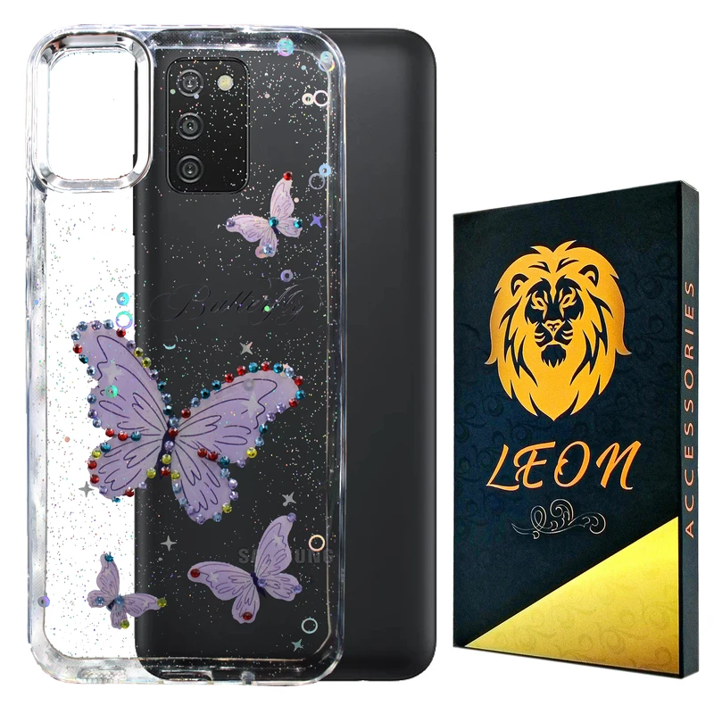 کاور لئون مدل Butterfly مناسب برای گوشی موبایل سامسونگ Galaxy A03s