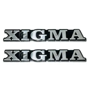 آرم روی باک موتور سیکلت وارون مدل A-82-XIGMA-SLVR مناسب برای هوندا بسته 2 عددی