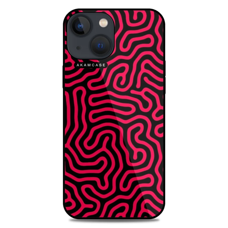 کاور آکام مدل AMC-WA13M-DOODLE2 مناسب برای گوشی موبایل اپل iPhone 13 Mini