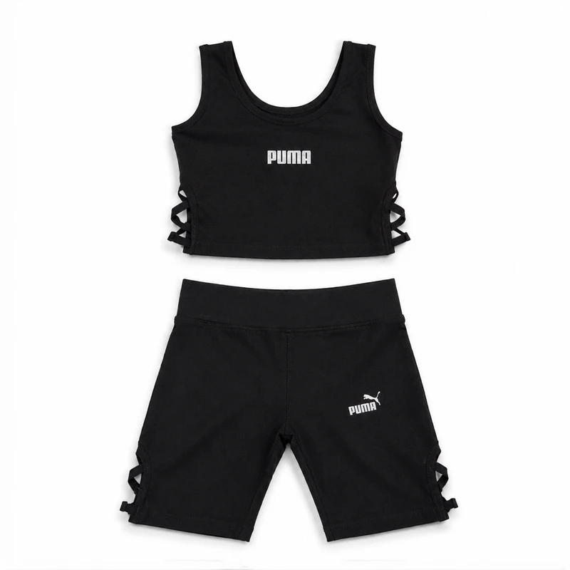 ست تاپ و شلوارک زنانه پنبه‌ای مدل 2 Piece Set