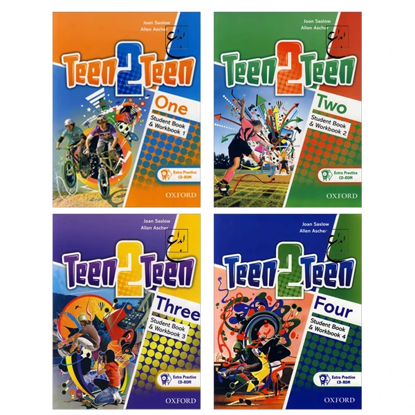 کتاب Teen 2 Teen اثر جمعی از نویسندگان انتشارات ابداع 4 جلدی