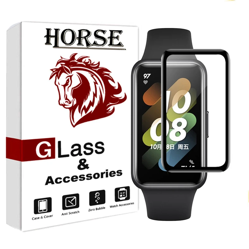 محافظ صفحه نمایش هورس مدل PMMAWH مناسب برای ساعت هوشمند شیائومی Redmi Smart Band Pro