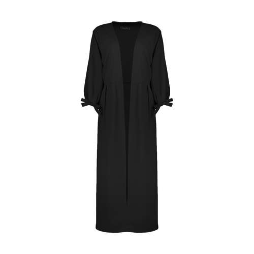 مانتو زنانه کد B9926 رنگ مشکی