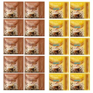 کاپوچینو مولتی و کاپوچینو بدون شکر کلاسیک مولتی کافه - 20 گرم بسته 20 عددی
