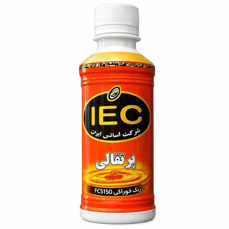 رنگ خوراکی مایع پرتقالی اسانس ایران - 250 گرم